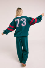 Load image into Gallery viewer, THE SKATE DON’T HATE JUMPER - TEAL