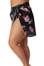 Load image into Gallery viewer, CAPRIOSCA MALIBU LONG MESH WRAP SKIRT