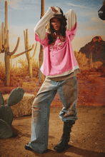 Load image into Gallery viewer, NEIGH SAYER LS TEE - PINK