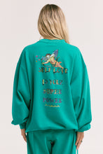 Load image into Gallery viewer, THE CUPID UNISEX JUMPER - TEAL