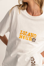 Load image into Gallery viewer, ISLAND HOUR OVERSIZED TEE