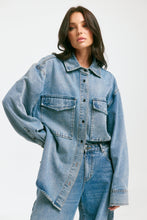 Load image into Gallery viewer, SABBI DENIM SHIRT - SHACKET