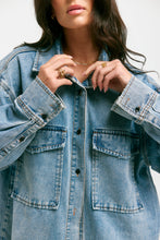 Load image into Gallery viewer, SABBI DENIM SHIRT - SHACKET