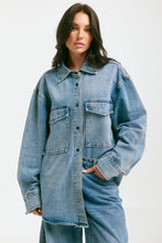 Load image into Gallery viewer, SABBI DENIM SHIRT - SHACKET