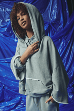 Load image into Gallery viewer, THE BE A KIND HUMAN HOODIE - BLUE
