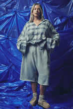 Load image into Gallery viewer, CHECK MATE SHORTS - BLUE