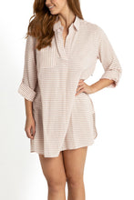 Load image into Gallery viewer, SUNSEEKER SUMMER STRIPE PAINTERS SHIRT - BONE
