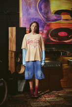 Load image into Gallery viewer, THE LONG SLEEVE SABBI CUSTOM TEE - APRICOT