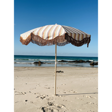 Load image into Gallery viewer, VINTAGE STRIPE BEACH UMBRELLA