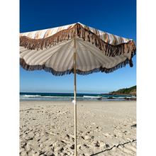 Load image into Gallery viewer, VINTAGE STRIPE BEACH UMBRELLA