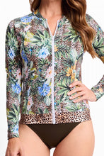 Load image into Gallery viewer, JANTZEN TROPICA LONG SLEEVE RASHIE