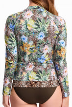 Load image into Gallery viewer, JANTZEN TROPICA LONG SLEEVE RASHIE