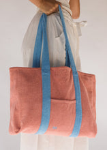 Load image into Gallery viewer, HOBO AND HATCH HELLO TERRY TOTE BAG