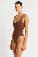 Load image into Gallery viewer, BARE by BOND EYE LUCIA ONE PIECE - REVERSIBLE BLACK/ARABICA