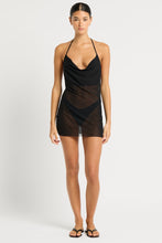 Load image into Gallery viewer, BOND-EYE NAOMI MINI DRESS - BLACK MESH