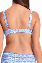 Load image into Gallery viewer, SUNSEEKER COWBOY TIE FRONT BRA TOP