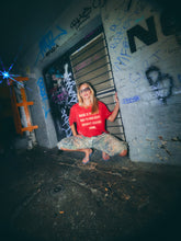 Load image into Gallery viewer, THE VINYL SHOP TEE- RED