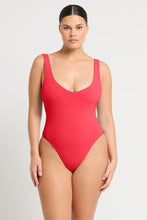 Load image into Gallery viewer, BARE by BOND EYE LUCIA ONE PIECE - REVERSIBLE CHERRY/HIBISCUS