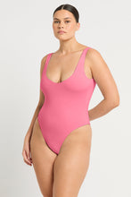 Load image into Gallery viewer, BARE by BOND EYE LUCIA ONE PIECE - REVERSIBLE CHERRY/HIBISCUS