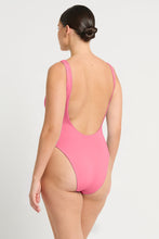 Load image into Gallery viewer, BARE by BOND EYE LUCIA ONE PIECE - REVERSIBLE CHERRY/HIBISCUS
