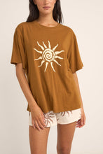 Load image into Gallery viewer, RHYTHM SEAFARER OVERSIZED T-SHIRT- BROWN