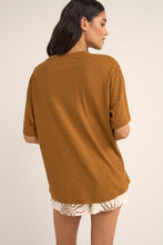 Load image into Gallery viewer, RHYTHM SEAFARER OVERSIZED T-SHIRT- BROWN