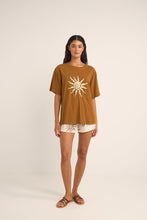 Load image into Gallery viewer, RHYTHM SEAFARER OVERSIZED T-SHIRT- BROWN
