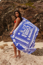 Load image into Gallery viewer, SABBI THATS A WRAP SARONG - BLUE MARGIE