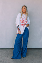 Load image into Gallery viewer, THE RAVING HEARTS PANTS - BLUE