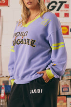 Load image into Gallery viewer, THE BORN ORIGINAL JUMPER - CHARTREUSE/LILAC