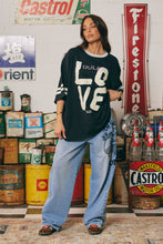 Load image into Gallery viewer, THE LOVE REVOLUTION TEE- BLACK