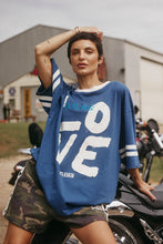 Load image into Gallery viewer, THE LOVE REVOLUTION TEE - BLUE
