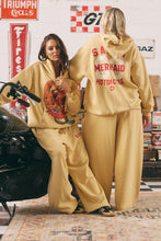Load image into Gallery viewer, THE BRENDA ENERGY WIDE LEG SWEAT PANTS - BUTTER