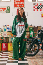 Load image into Gallery viewer, THE LONG SLEEVE MERMAID RACING TEE - GREEN