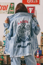 Load image into Gallery viewer, THE MERMAID RACING DENIM JACKET
