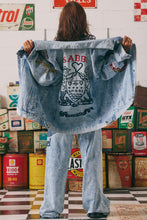 Load image into Gallery viewer, THE MERMAID RACING DENIM JACKET