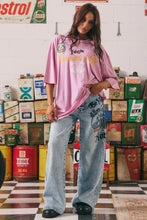 Load image into Gallery viewer, THE MERMAID RACING DENIM JEANS