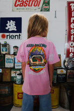 Load image into Gallery viewer, KIDS RACING BADGE TEE - PINK