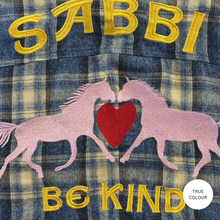 Load image into Gallery viewer, THE HORSE POWER FLANNEL -BLUE