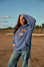 Load image into Gallery viewer, BEYOUTIFUL HOTEL HOODIE - BLUE