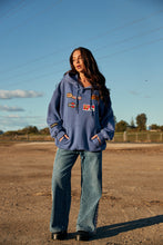 Load image into Gallery viewer, BEYOUTIFUL HOTEL HOODIE - BLUE