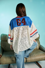 Load image into Gallery viewer, THE TEAM PIZZA JERSEY - BLUE/CREAM