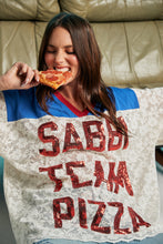 Load image into Gallery viewer, THE TEAM PIZZA JERSEY - BLUE/CREAM
