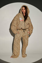 Load image into Gallery viewer, RAVING HEARTS PANTS - DRILL LEOPARD