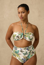 Load image into Gallery viewer, MONTE & LOU CATALINA DD/E CORAL EDGE BANDEAU TOP