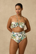 Load image into Gallery viewer, MONTE & LOU CATALINA HIGH WAIST BELTED RETRO PANT