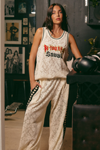 Load image into Gallery viewer, THE LACE BASKETBALL SINGLET - CREAM