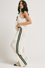 Load image into Gallery viewer, THE RAVING HEARTS LACE PANTS - CREAM