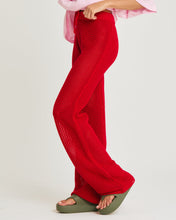 Load image into Gallery viewer, THE KNIT BEACH PANTS - PLAIN RED