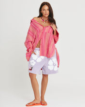 Load image into Gallery viewer, THE HAPPY HIBISCUS SHORTS - LILAC